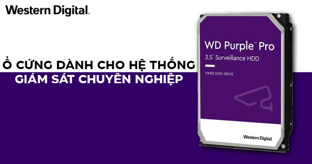 Ổ cứng HDD WD Purple Pro