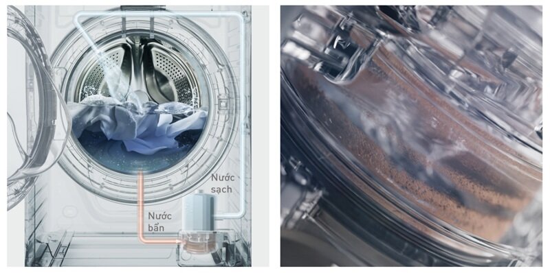 Máy giặt Panasonic Inverter 13 kg NA-26CVX1AVT