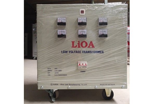 Biến áp đổi nguồn hạ áp 3 pha LiOA 30KVA - 3K301M2YH5YT (Tự ngẫu) Biến áp đổi nguồn hạ áp 3 pha LiOA 30KVA - 3K301M2YH5YT (Tự ngẫu)