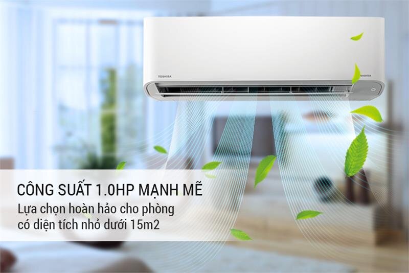 Điều hòa 1 chiều Inverter Toshiba H10HKCVG- 9.000BTU