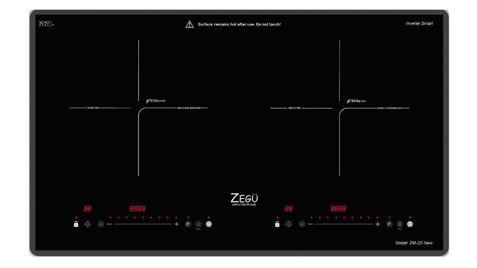 Bếp điện từ đôi Zegu ZM-25I