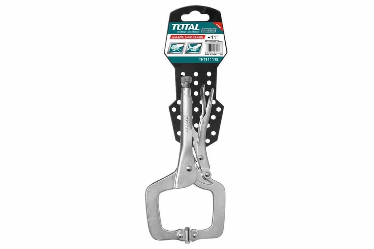 Kềm kẹp chìa khóa chữ C 11in Total THT111112