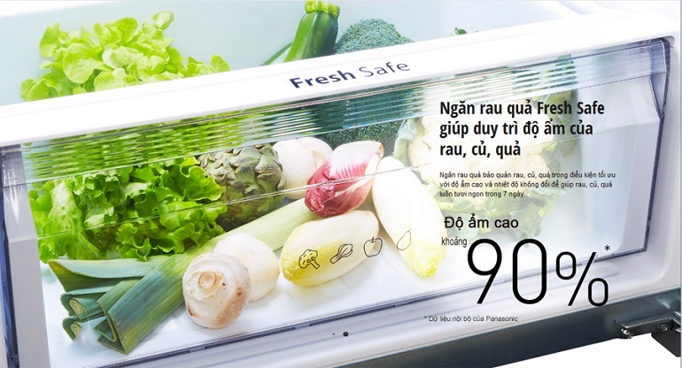 Tủ lạnh Panasonic Inverter 234 lít NR-TV261APSV 4 Tủ lạnh Panasonic Inverter 234 lít NR-TV261APSV