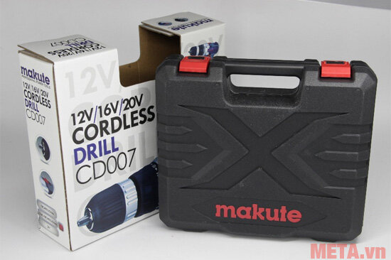 Máy khoan pin Makute CD007