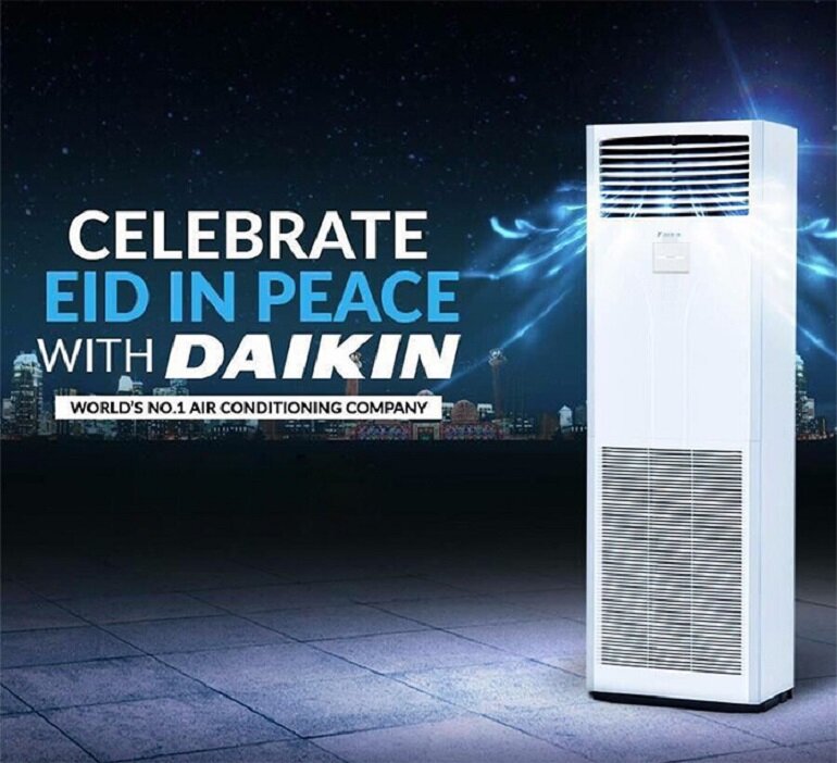 Điều hòa Daikin Inverter 21000 BTU 2 chiều FVA60AMVM/RZF60CV2V gas R-32 - Điều khiển không dây BRC4C65