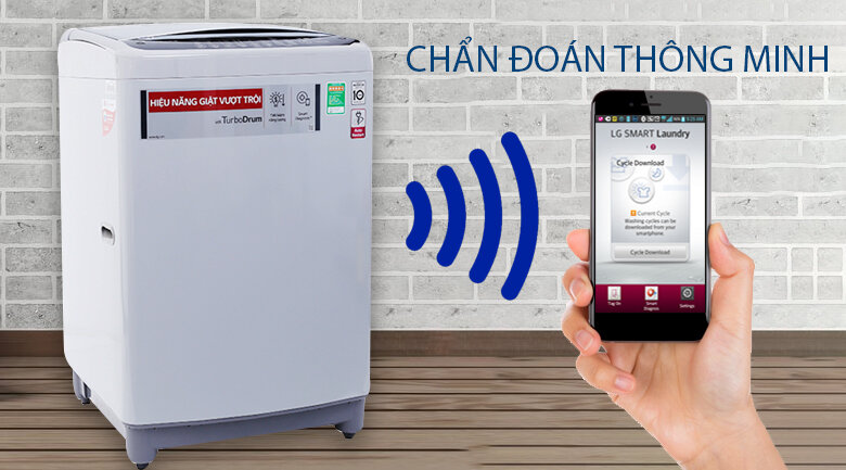 Máy giặt LG Inverter 11.5 kg T2351VSAM