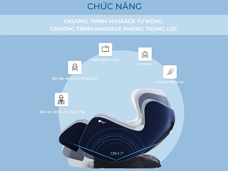 Ghế massage Buheung Blue Angel MK-5400