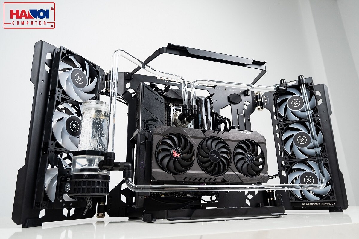 Cooler Master - MasterFrame 700 watercooling EKWB