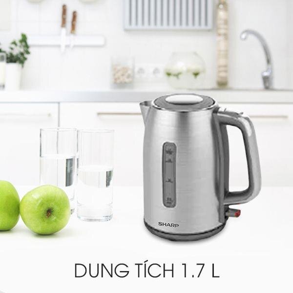 Bình siêu tốc 1.7L Sharp EKJ-17VS-ST