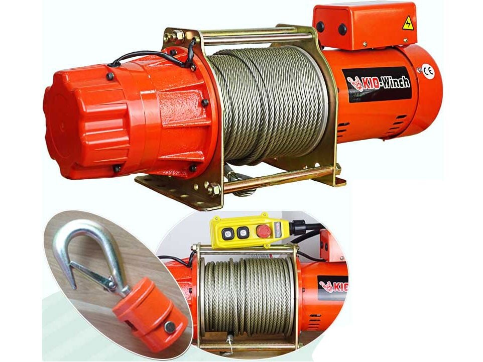 KIO Winch GG-500 có điều khiển cầm tay KIO Winch GG-500