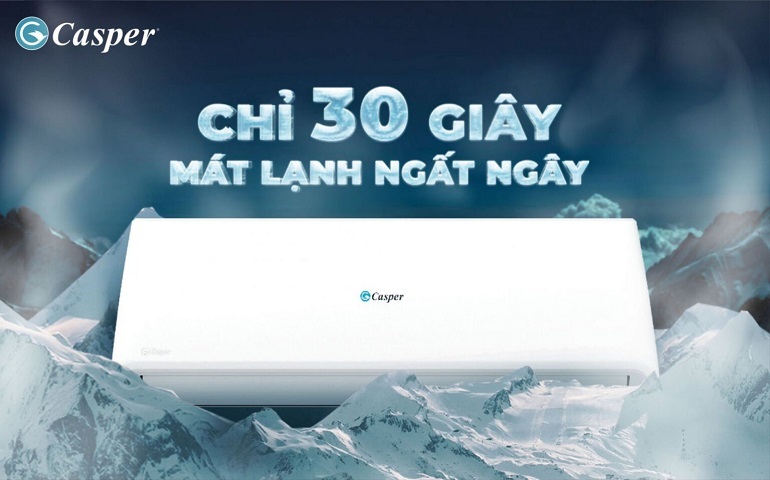Điều hòa Casper 12000 BTU 1 chiều SC-12FS33 gas R-32 Điều hòa Casper 12000 BTU 1 chiều SC-12FS33 gas R-32