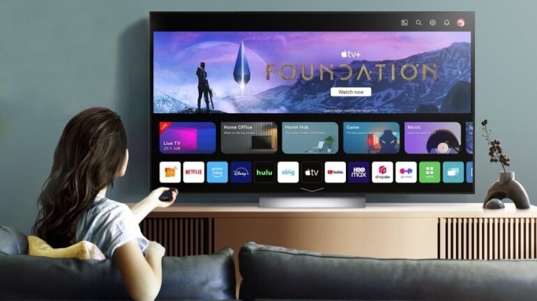 Smart tivi LG 4K 75 inch 75UR7550PSC hệ điều hành