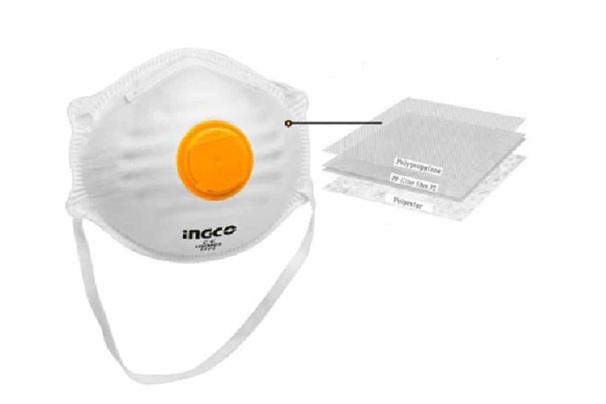 Khẩu trang chống bụi INGCO HDM02