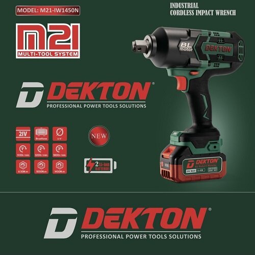 Máy Siết Bulong Pin Dekton M21 IW1450N