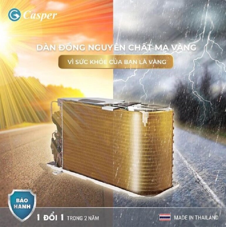 Điều hòa Casper 18000 BTU 1 chiều LC-18FS33 gas R-32