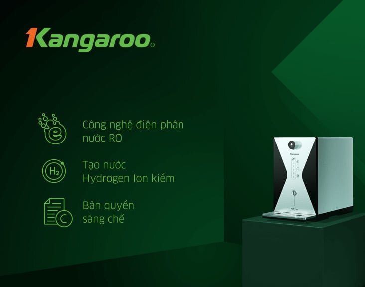 Máy lọc nước KG100EED ứng dụng công nghệ lọc nước RO hiện đại