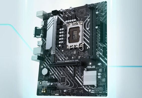 Mainboard Asus Prime B660M-K D4 (Ảnh 2)