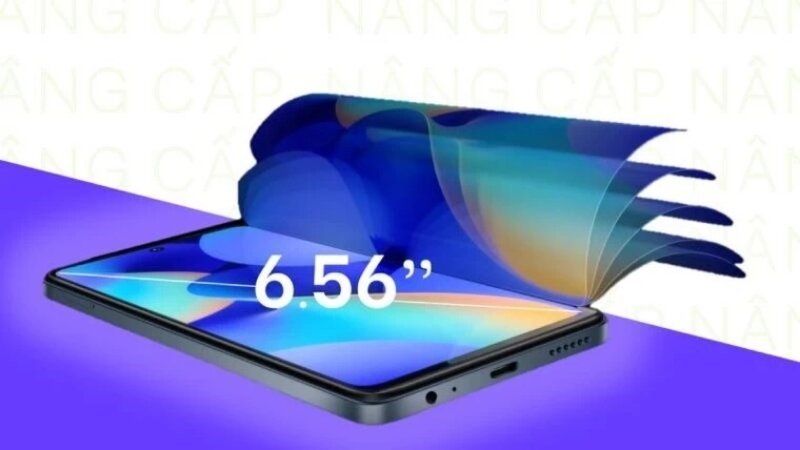 Điện thoại Tecno Spark 20C  màn hình