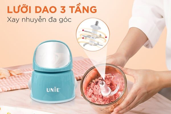 Lưỡi dao 3 tầng, chất liệu inox 304 Unie UMB02