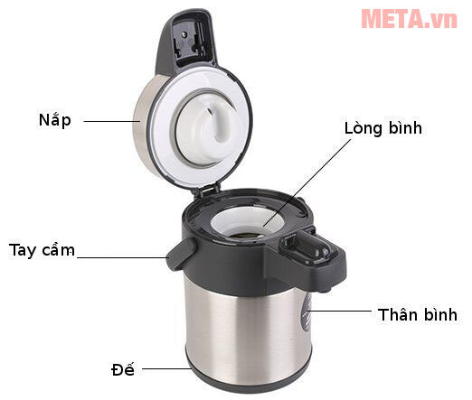 Phích giữ nhiệt Tiger MAA-A222 2,2 lít Phích giữ nhiệt Tiger MAA-A222 2,2 lít