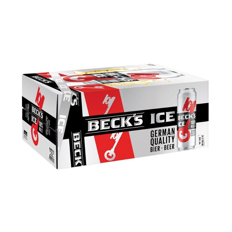Bia Beck's Ice thùng 24 lon x 330ml