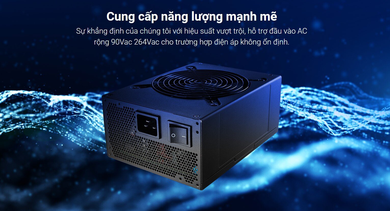 Nguồn FSP Power Supply Series Cannon Pro 2000W ( 80 Plus Gold/ Màu Đen)