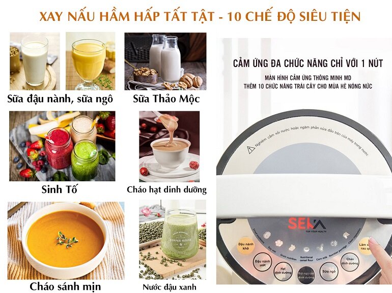 Máy làm sữa hạt Seka LN-D28