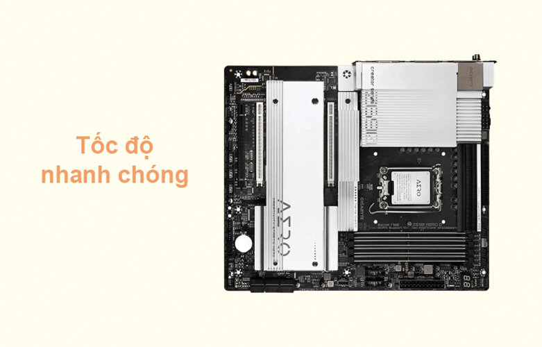 Bo mạch chính/ Mainboard Gigabyte Z690 AERO D | Tốc độ nhanh chóng