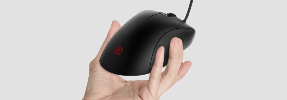Chuột Zowie BenQ EC3-C (USB/Ergonomic/3200DPI/1000Hz/3360) có trọng lượng nhẹ hơn đáng kể