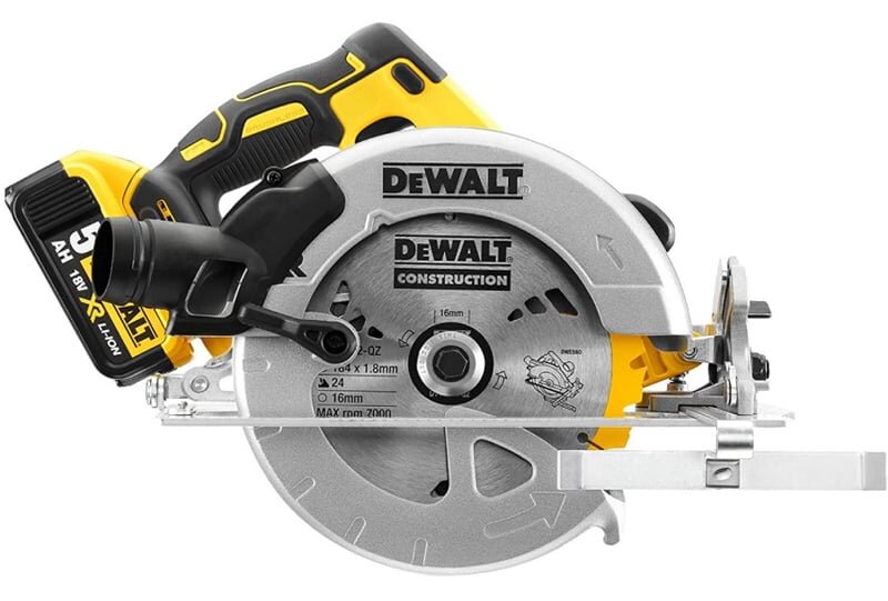 Hình ảnh máy cưa đĩa dùng pin 18V Dewalt DCS570M2