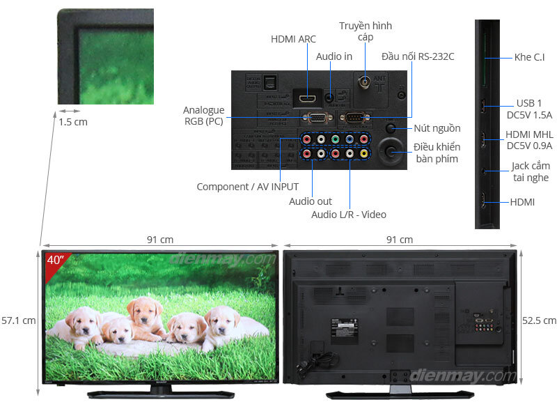 Tivi LED Sharp LC-40LE265X 40 inch