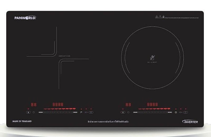Bếp điện từ đôi Panworld PW-1983 sở hữu tổng công suất lên đến 4200W