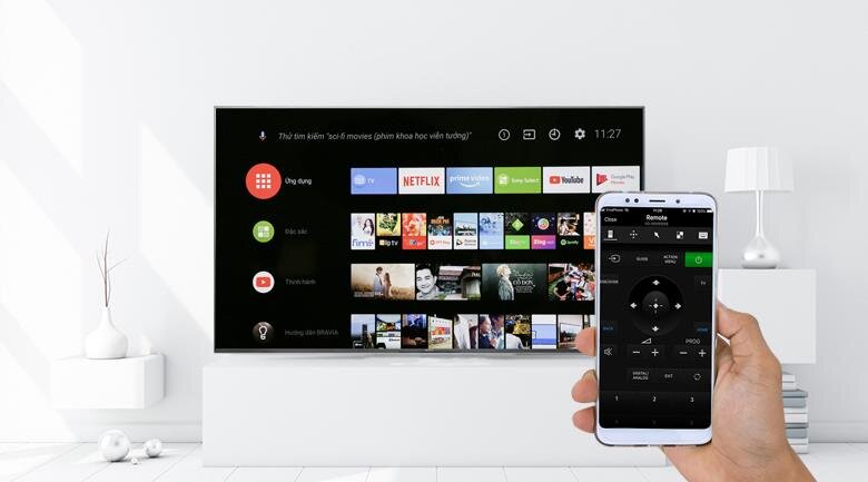 Smart Tivi Sony 55 inch KD-55X9500G, 4K HDR, Android TV