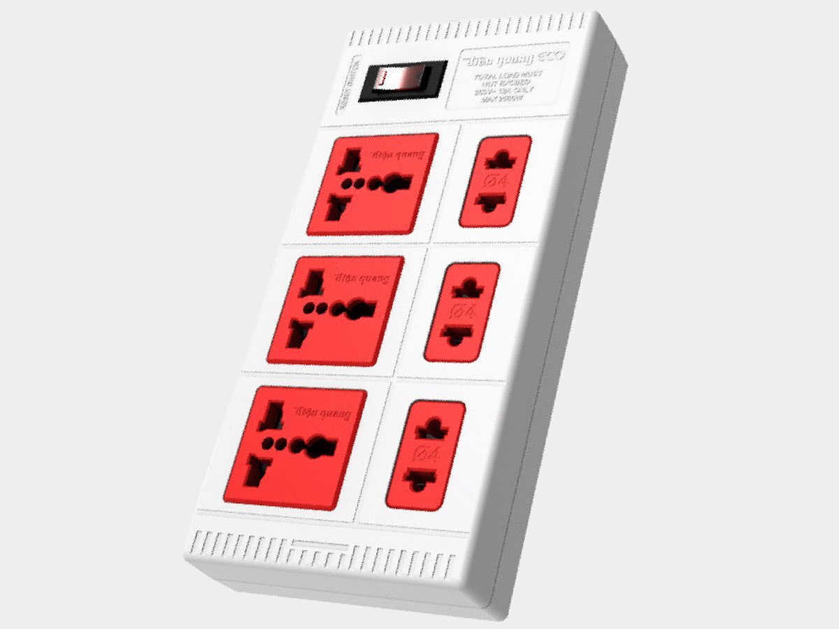 Hình ảnh ổ cắm Điện Quang ECO ĐQ ESK 6ECO (6 lỗ) Hình ảnh ổ cắm Điện Quang ECO ĐQ ESK 6ECO (6 lỗ)