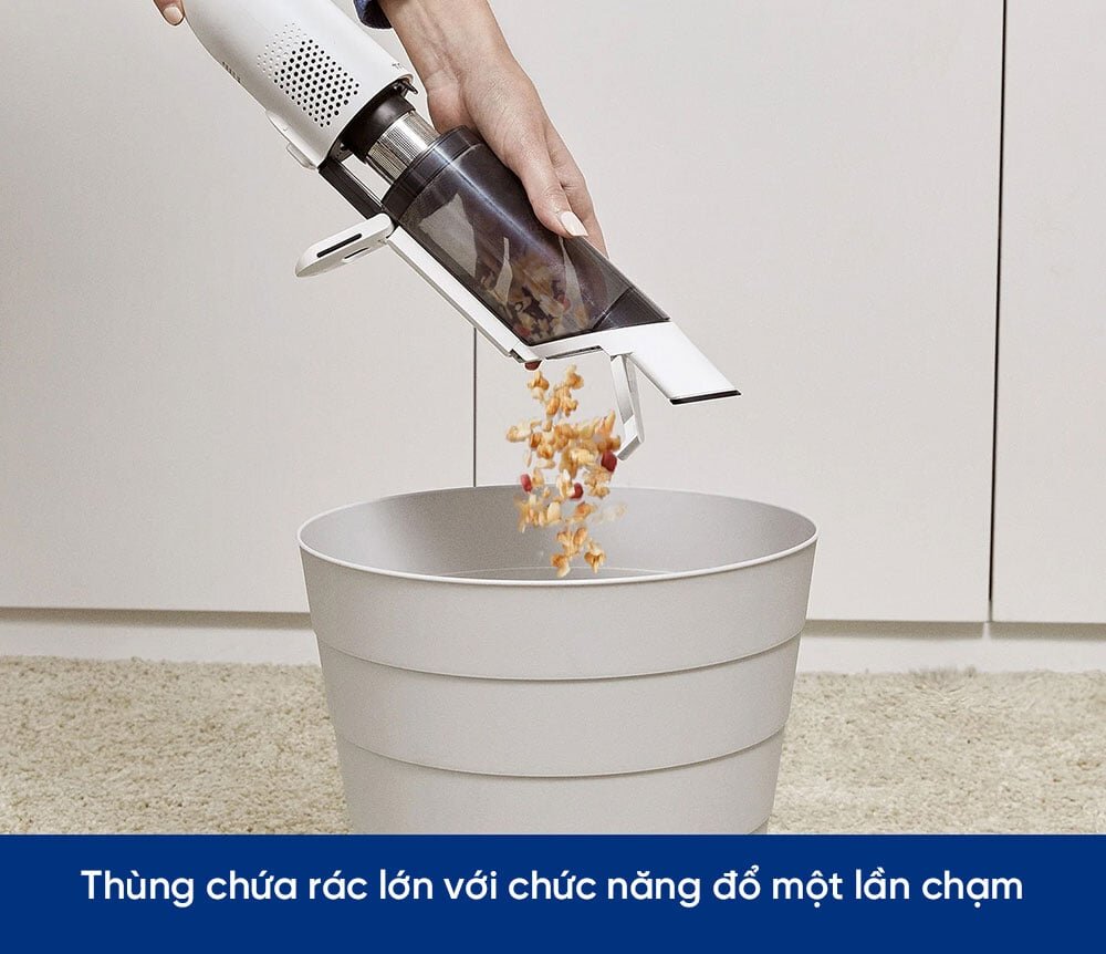 Hộc chứa bụi lớn Máy hút bụi cầm tay