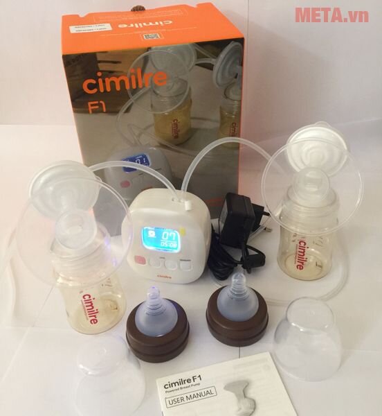 Máy hút sữa điện đôi Cimilre F1