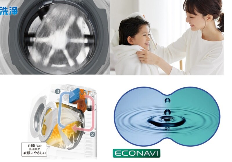 Máy giặt Panasonic 12kg NA-LX129BL-W