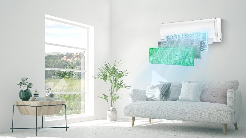 Điều hòa TCL Inverter 24000 BTU 1 chiều TAC-24CSD/XAB1I lọc bụi thông minh