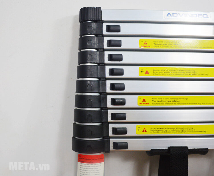 Thang nhôm rút gọn đơn Advindeq ADT210B