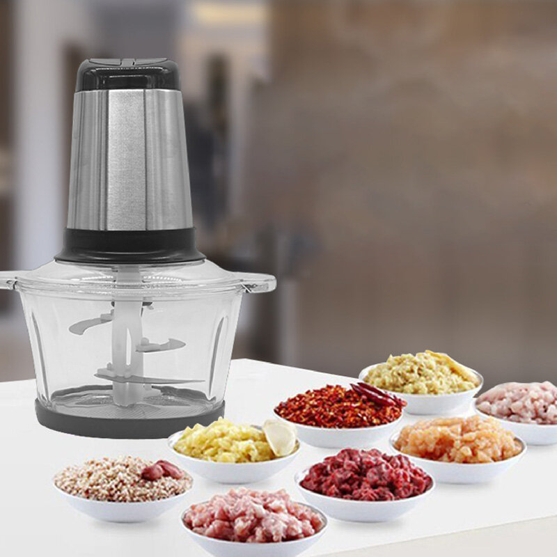 Xoay nhuyễn nhiều loại thực phẩm.