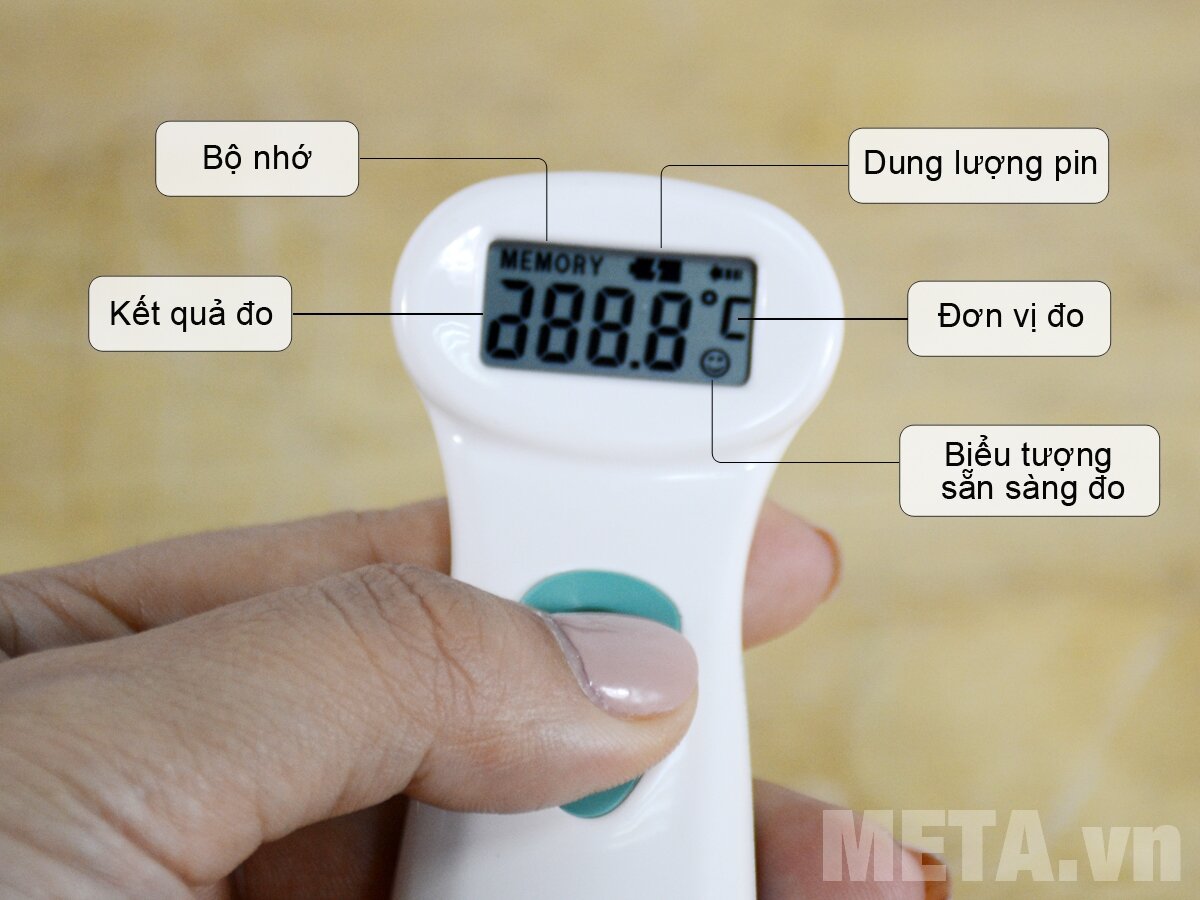 Nhiệt kế hồng ngoại đo tai PolyGreen KI-8120