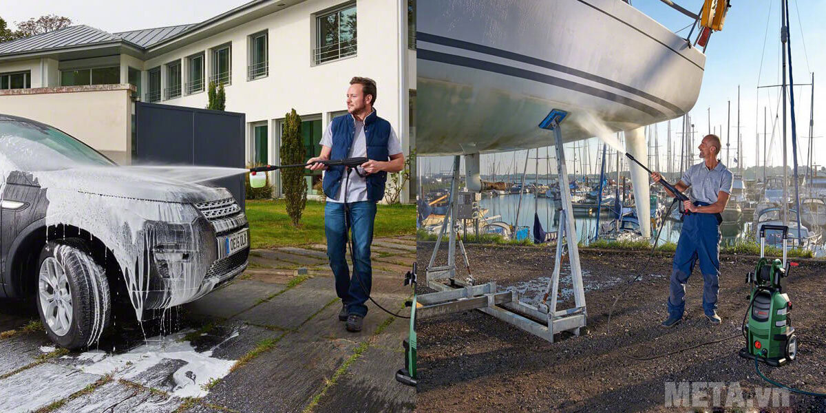 Máy phun xịt rửa áp lực cao Bosch Advanced Aquatak 140