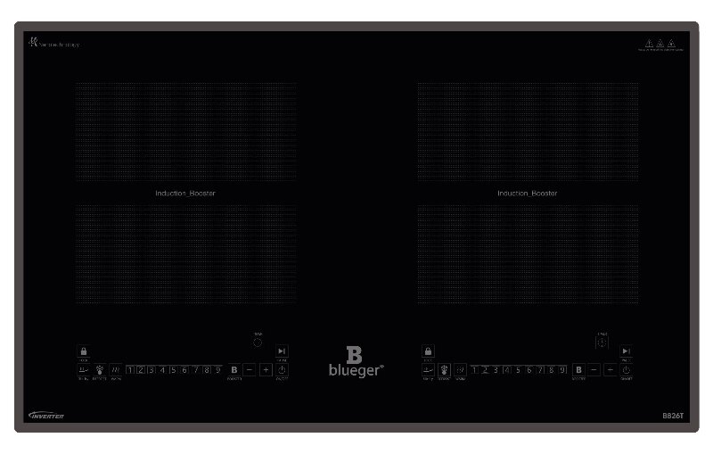 Bếp từ đôi Blueger B826T 