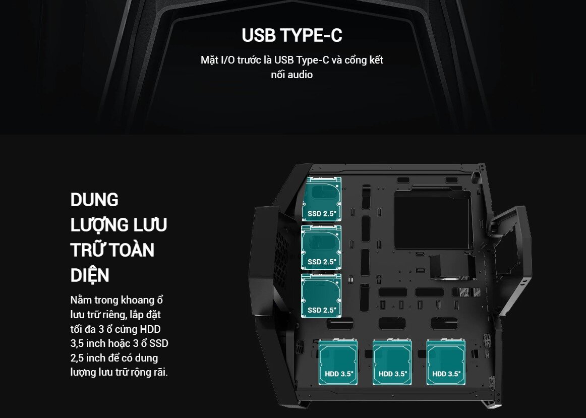 Vỏ Case DeepCool QUADSTELLAR INFINITY 