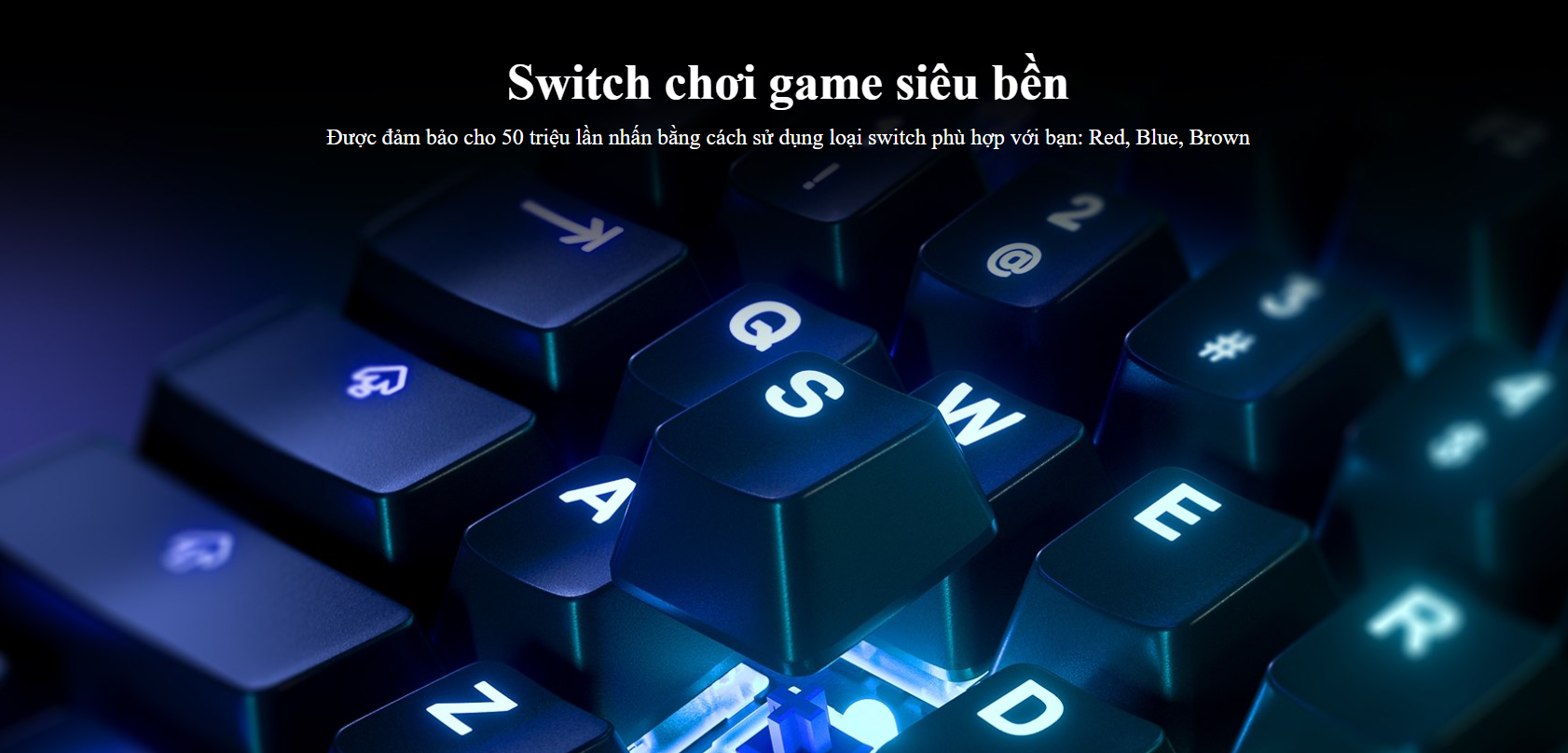 Bàn phím cơ Steelseries Apex 7 RGB Red sw (USB/64636) 3