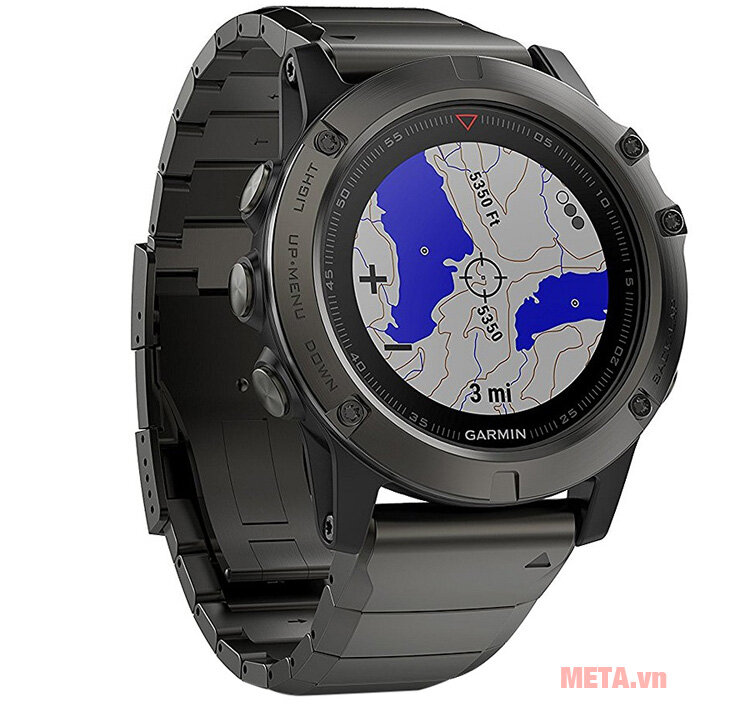 Vòng đeo tay theo dõi sức khỏe Garmin Fenix 5 Sate Gray