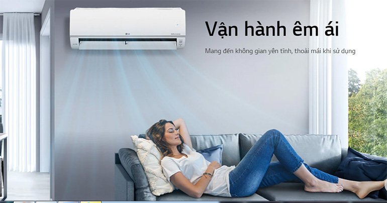 Điều hòa LG Inverter 9000 BTU 1 chiều V10APIUV gas R-32 4 diều hòa LG V10APIUV