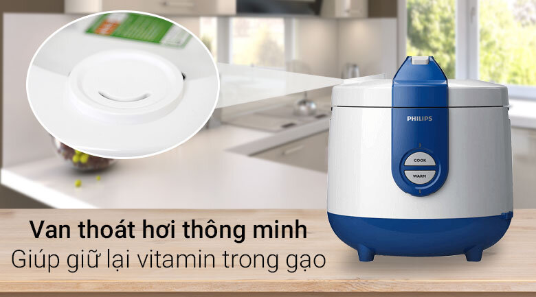 Nồi cơm điện Philips HD3118 2 lít
