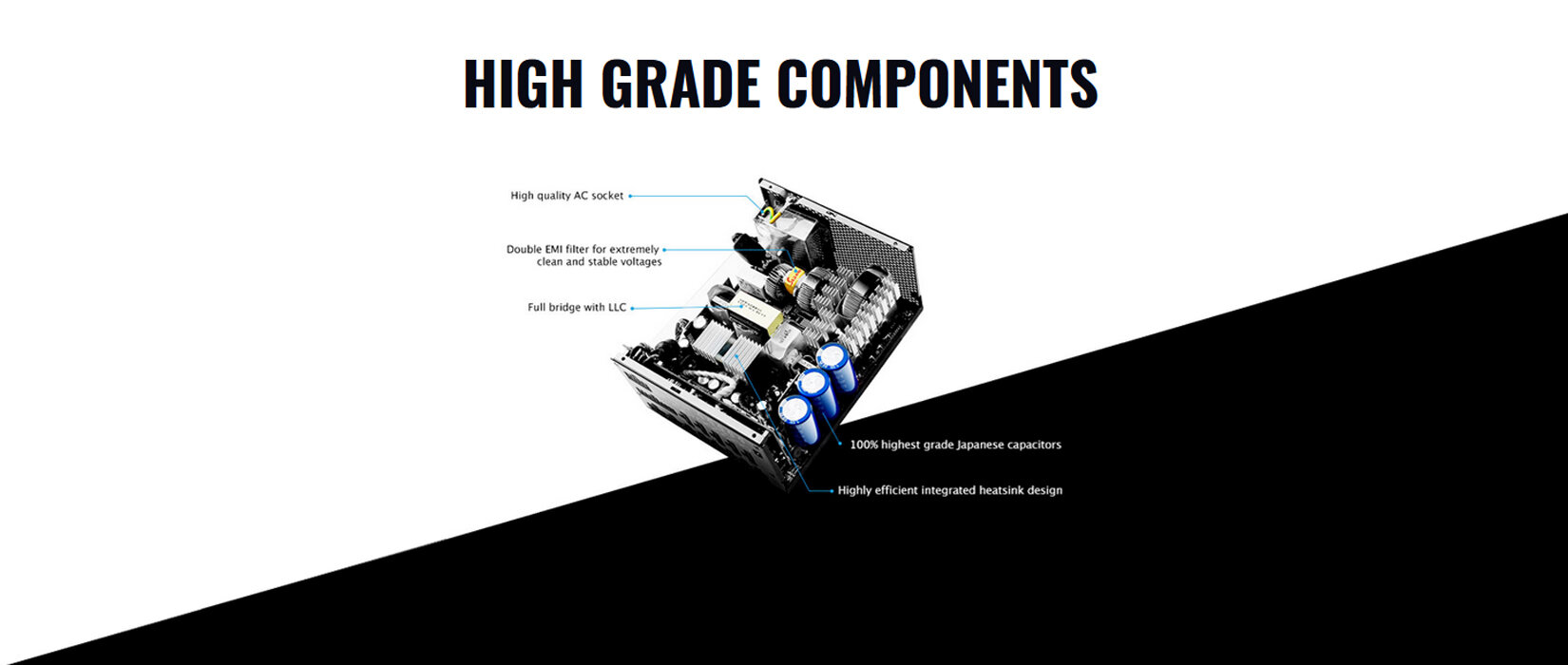 Nguồn Cooler master V1200 1200W ( 80 Plus Platinum / Full Modular) giới thiệu 4