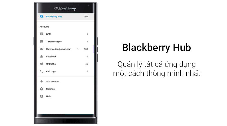 Điện thoại BlackBerry Priv Điện thoại BlackBerry Priv